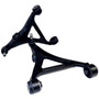 Crown Automotive 4895040K Front Lower Control Arm Set for 05-10 Dodge Magnum, Charger & 05-10 Chrysler 300 - Black Rubber, Steel
