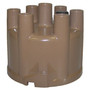 Crown Automotive J8126711 Distributor Cap for 1975-77 CJ-5, CJ-6, CJ-7, SJ, J-Series w/ 3.8L, 4.2L Engines - Tan Metal, Plastic