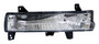 Crown Automotive 55112720AB Right Front Park & Turn Light for 2017-2021 Jeep MP Compass - Black, Clear Plastic, Sold Individually