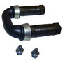 Crown Automotive J0802062 Shackle Kit for Select Jeep MB, CJ-2A, CJ-3A, CJ-3B, and Willys Pickup, Sedan Delivery, Station Wagon, Includes