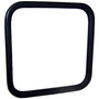 Crown Automotive J5462736 Black Sideview Mirror Head for 55-86 Jeep CJ-5, CJ-6, CJ-7, CJ-8, L or R - Black Glass, Rubber, Steel