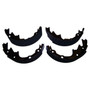 Crown Automotive 5019536AA Rear Brake Shoe Set for 3/10/2000-06 Jeep for TJ Wrangler and XJ Cherokee w/ 9" x 2-1/2" - Multi Colors Metal