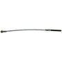Crown Automotive J0947224 Clutch Cable for 1966-71 CJ-5, CJ-6, C101 w/ V6-225 Engine, 14.25" Long - Steel, Sold Individually