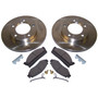 Crown Automotive 5358568RK Brake Rebuild Kit Front Left & Right - Fits 1978-1981 Jeep CJ-8