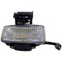 Crown Automotive 55155312 Right Fog Lamp for 1997-1998 Jeep ZJ Grand Cherokee, Black Metal Mount - Black, Clear Glass, Metal