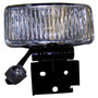Crown Automotive 55155312 Right Fog Lamp for 1997-1998 Jeep ZJ Grand Cherokee, Black Metal Mount - Black, Clear Glass, Metal
