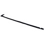 Crown Automotive 68005017AC Left Hard Top to Body Seal for 2007-2018 JK Wrangler 2-Door - Black Rubber, Sold Individually