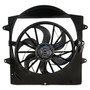 Crown Automotive 52079528AD Cooling Fan Assembly for 2004 Jeep Grand Cherokee, Has 3-Wire Harness - Black Plastic, Sold Individually