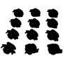 Crown Automotive 55366676K4 Body Mount Set - Fits 2007-2018 Jeep JK Wrangler