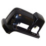 Crown Automotive 5DY00TZZAC Front Right Bumper End Cap for 1997-2001 Jeep XJ Cherokee, Flat Black Finish - Black Plastic