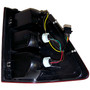 Crown Automotive 55156614AE Right Tail Lamp for 2005-2006 WK Grand Cherokee, Includes Bulbs & Harness - Clear, Red Plastic