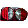 Crown Automotive 55157061AF Left Tail Lamp for 2005-2007 KJ Liberty - Clear, Red Plastic, Sold Individually