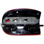 Crown Automotive 55157061AF Left Tail Lamp for 2005-2007 KJ Liberty - Clear, Red Plastic, Sold Individually