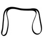 Crown Automotive 53013209AC Accessory Drive Belt for 00/06 TJ Wrangler w/ 2.5, 4.0L Engine, w/o Air Conditioning, 6 Ribs, 75.0" Long