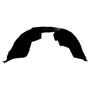 Crown Automotive 68102265AF Left Front Fender Liner for 2014-2018 Jeep KL Cherokee w/ 2.4L, 3.2L Engines w/ Trailhawk Package, Black Plastic