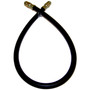 Crown Automotive A1197 Oil Filter Inlet Hose for 1941-1945 Jeep MB w/ 4-134 L-Head Engine, 21.5" Long - Black Metal, Rubber