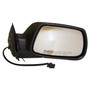 Crown Automotive 55156452AF Right Power, Heated, Manual Folding Mirror for 2005-2010 Jeep WK Grand Cherokee; Black Textured Finish