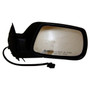 Crown Automotive 55156452AF Right Power, Heated, Manual Folding Mirror for 2005-2010 Jeep WK Grand Cherokee; Black Textured Finish