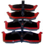 Crown Automotive 5011743TI Brake Pad Set Front Left & Right - Fits 1998-2004 Dodge & Chrysler