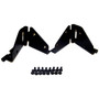 Crown Automotive J5462424 Right Windshield Hinge for 1976-1995 Jeep CJ-7, CJ-8, YJ Wrangler, Includes Holes for Outside Mirrors