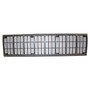 Crown Automotive 55013144 Dark Gray & Black Grille for 1988-1990 Jeep XJ Cherokee, MJ Comanche - Argent, Black Plastic, Sold Individually