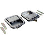 Crown Automotive 5758172K Chrome Exterior Door Handle Kit for 1981-1986 Jeep CJ-7, CJ-8, 1987-2006 YJ, TJ Wrangler w/ Full Steel Doors