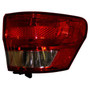 Crown Automotive 55079420AG Right Tail Light Assembly for 2011-2013 WK Grand Cherokee, Includes Bulbs - Clear, Red Plastic