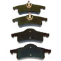 Crown Automotive 5011970AB Brake Pad Set Rear Left & Right - Fits 1999-2004 Jeep