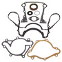 Crown Automotive 4746001AC Lower Gasket Set for 1998 Jeep Grand Cherokee w/ 5.9L Engine, Includes Oil Pan Gasket, Timing Cover Gasket