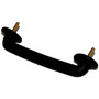Crown Automotive 55176422 Hood Footman Loop for 1997-2018 Jeep TJ, JK Wranglers, Black Steel - Black Steel, Sold Individually