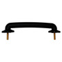 Crown Automotive 55176422 Hood Footman Loop for 1997-2018 Jeep TJ, JK Wranglers, Black Steel - Black Steel, Sold Individually