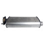 Crown Automotive E0021456 Muffler w/ Flange for 2000-2006 TJ Wrangler w/o Unlimited Pkg. w/ 4.0L and 2003-2006 TJ Wrangler w/ 2.4L Engine