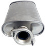 Crown Automotive E0021456 Muffler w/ Flange for 2000-2006 TJ Wrangler w/o Unlimited Pkg. w/ 4.0L and 2003-2006 TJ Wrangler w/ 2.4L Engine