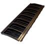 Crown Automotive 5BL26KS7 Silver Metallic Grille for 1991-1993 XJ Cherokee & 1991-1992 MJ Comanche - Silver Plastic, Sold Individually