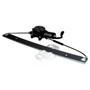 Crown Automotive 68014951AA Left Rear Window Regulator for 2007-2018 Jeep JK Wrangler w/ 4 Doors, Includes Motor - Plastic, Rubber, Steel