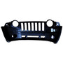 Crown Automotive 68002271AB Front Fascia for 2007-2010 Jeep MK Compass w/o Rallye Package, Black Plastic - Black Plastic