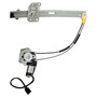 Crown Automotive 55154958AI Front Right Window Regulator for Jeep 1997-2001 XJ Cherokee w/ 4-Doors, w/ Power Windows, Motor Included