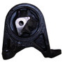 Crown Automotive 52059253AB Left Engine Mount for 2002-2005 Jeep KJ Liberty w/ 2.4L Engine - Black Metal, Rubber, Sold Individually
