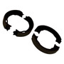 Crown Automotive 5093390AA Parking Brake Shoe Set for 2003-2006 TJ Wrangler w/ Rear Disc Brakes, 2003-2007 KJ Liberty, Left and Right