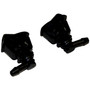 Crown Automotive 68164356K Front Windshield Washer Nozzle Set for 2013-2018 Jeep JK Wrangler, Includes Left and Right Nozzles