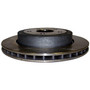 Crown Automotive 5290731AB Rear Brake Rotor for 2006-2010 Jeep WK, WH Grand Cherokee w/ SRT8 Package - Cast Iron, Sold Individually