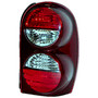 Crown Automotive 55157060AF Right Tail Lamp for 2005-2007 KJ Liberty - Clear, Red Plastic, Sold Individually