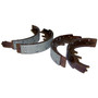 Crown Automotive J8133818 Brake Shoe & Lining Set for Jeep 1978-1986 CJ-5, CJ-7, CJ-8, 1984-1989 XJ Cherokee, MJ Comanche, 1987-1989 YJ
