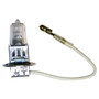 Crown Automotive 4713586 H3 Fog Light Bulb for 1993-1995 Jeep ZJ Grand Cherokee, Bullet-Type Connector - Clear, Silver Glass, Metal