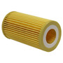 Crown Automotive 5086301AA Oil Filter for 2002-2004 Jeep WG Grand Cherokee w/ 2.7L Diesel Engine - Yellow Paper, Plastic