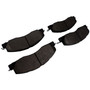 Crown Automotive 68049148AA Front Brake Pad Set for 2009-2018 Ram DH, DJ, D1, D2, DC, DD, & DF Models - Semi-Metallic, Steel