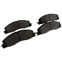 Crown Automotive 68049148AA Front Brake Pad Set for 2009-2018 Ram DH, DJ, D1, D2, DC, DD, & DF Models - Semi-Metallic, Steel
