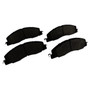 Crown Automotive 68049148AA Front Brake Pad Set for 2009-2018 Ram DH, DJ, D1, D2, DC, DD, & DF Models - Semi-Metallic, Steel
