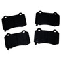Crown Automotive 68034993AA Rear Brake Pad Set for 2008+ Jeep WK Grand Cherokee w/ SRT or SRT8 - Gray Semi-Metallic