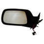 Crown Automotive 55156455AE Left Power, Manual Folding Mirror for 2005-2008 WK Jeep Grand Cherokee; Black Textured Finish